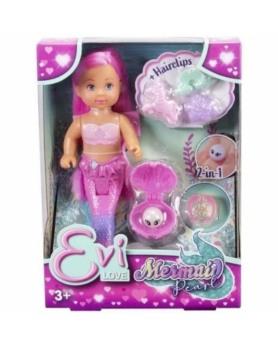 Muñeca bebé Simba Evi Love - Sirena y su Perla