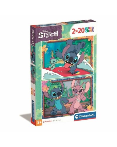 Puzzle Clementoni Stitch 2 Piezas (2 Unidades)