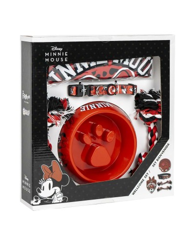 Welcome Gift Set for Dogs Minnie Mouse Punainen 5 Kappaletta