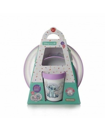 Serviesset Disney Melamine 3 Onderdelen (2 Stuks)