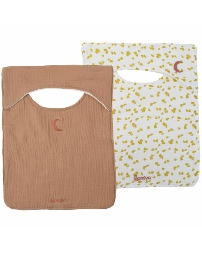 Babero Domiva Algodón 2 Piezas (2 Unidades)