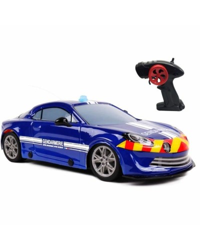 Politiewagen op Afstandsbediening Turbo Challenge Alpine A110 Blauw 1:16