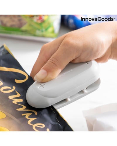 Scelleuse de Sacs Baseyl InnovaGoods : Cutter, Crochet, Conservation des Aliments Frais
