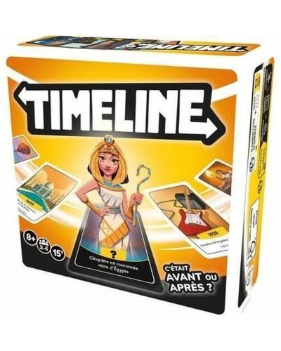 Educational Game Asmodee Cronología - Clutch Box FR