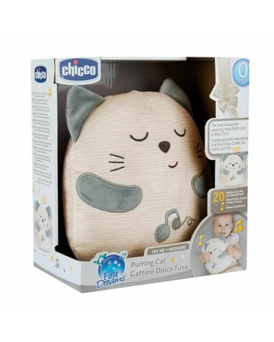 Peluche con Sonido Chicco Gato Blanco