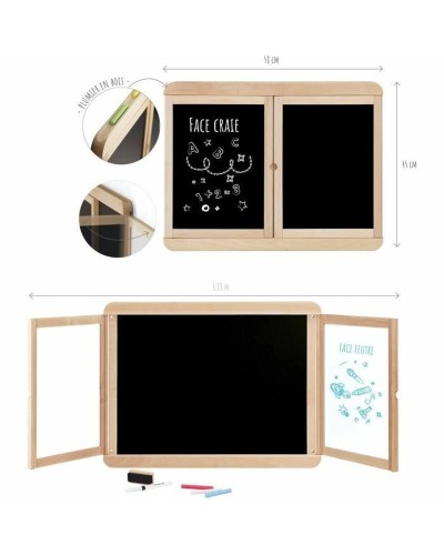 Pizarra de Doble Cara Jeujura