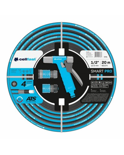 Letku tarvikesetillä Cellfast Smart Pro Ats PVC 20 m Ø 12,5 mm