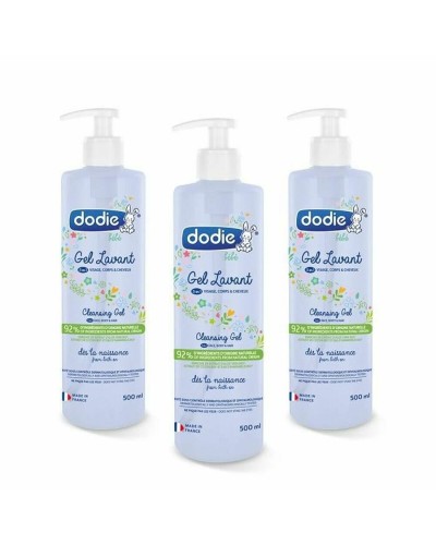 Duschgel Dodie 500 ml 3 Stücke (3 Stück)