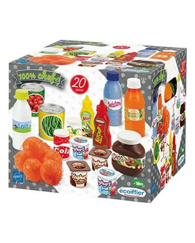 Set de Alimentos de Juguete Ecoiffier Pack Drive Accessories Dinette (20 pcs)