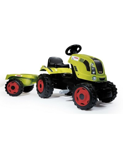 Tractor a Pedales Smoby Claas Pedal Ride on Tractor Amarillo