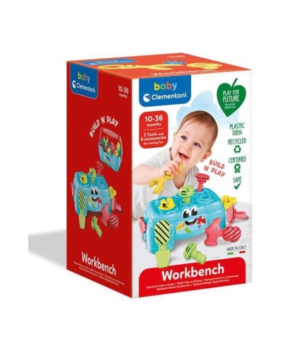 Playset Baby Clementoni 17042 Gereedschapskist (9 pcs)