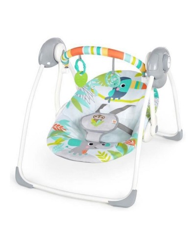 Fauteuil à Bascule Ingenuity Compact portable swing Multicouleur animaux