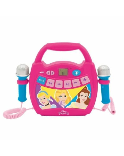 Bluetooth Luidspreker met Karaokemicrofoon Lexibook PRINCESA DE DISNEY