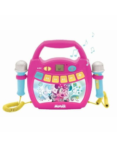 Enceinte Bluetooth avec Microphone Karaoké Lexibook MINNIE MOUSE