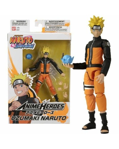 Figura Articulada Naruto Uzumaki - Anime Heroes 17 cm
