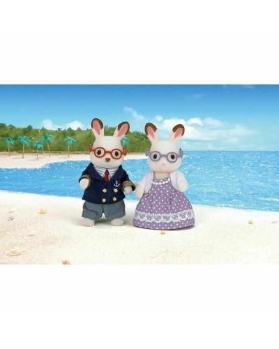 Actiefiguren Sylvanian Families 5190 Grandparents Rabbit Chocolate