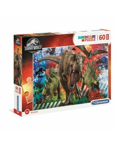 Puzzle Clementoni Jurassic World 68 x 48 cm 60 Pezzi