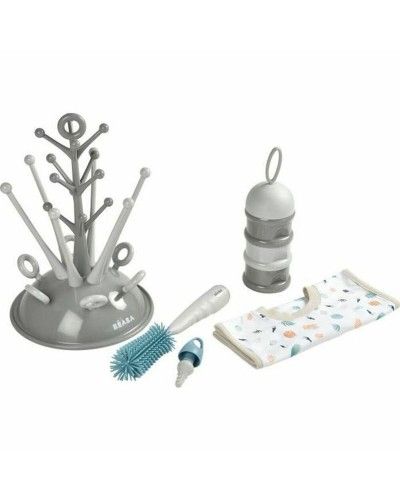 Set di Stoviglie Béaba Poliestere Silicone 4 Pezzi (2 Unità)