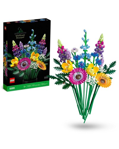 Set de construction Lego Icons 10313 Bouquet of wild flowers 939 Pièces