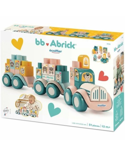 Playset Ecoiffier Train A Construre