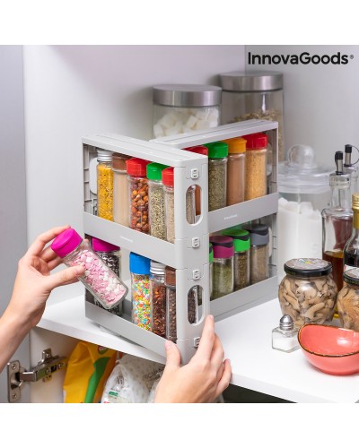 Rispick InnovaGoods: Portacondimenti Girevole e Scorrevole