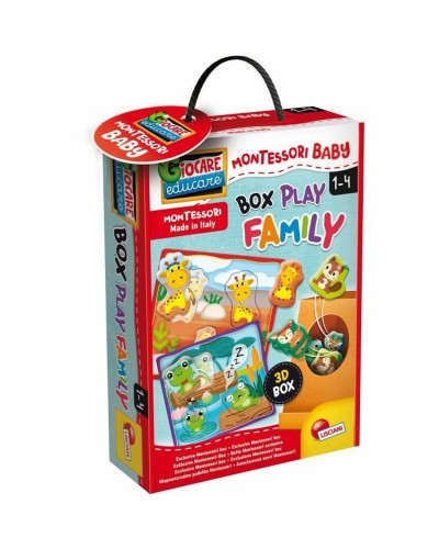 Educatief Spel Lisciani Giochi Play Family Multicolour (18 Onderdelen)