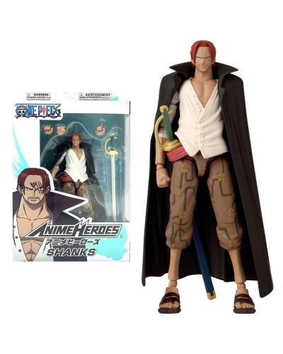 Actiefiguren One Piece Bandai Anime Heroes: Shanks 17 cm
