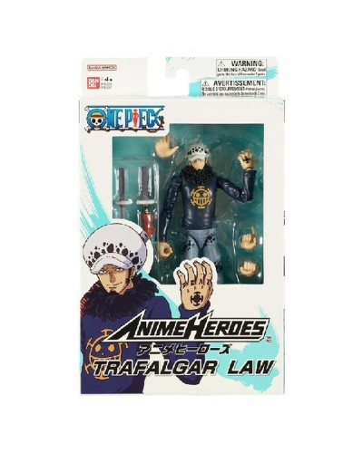 Personaggi d'Azione One Piece Bandai Anime Heroes: Trafalgar Law 17 cm