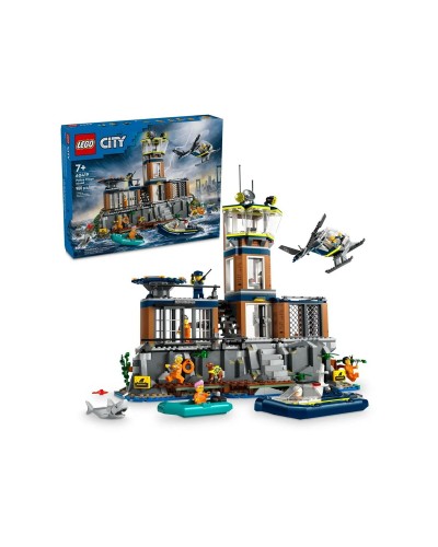 Set di Costruzioni Lego 60419 Police Station Island Multicolore 980 Pezzi