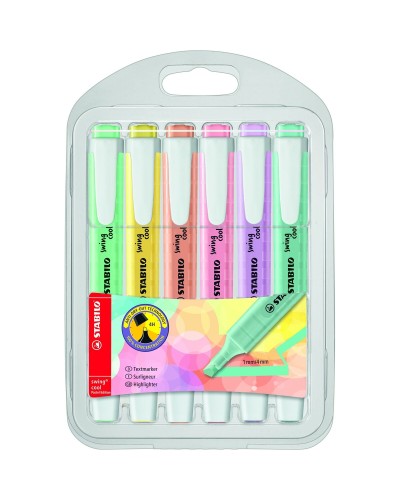 Fluoreszenzmarker-Set Stabilo 275/6-08 (4 Stücke)