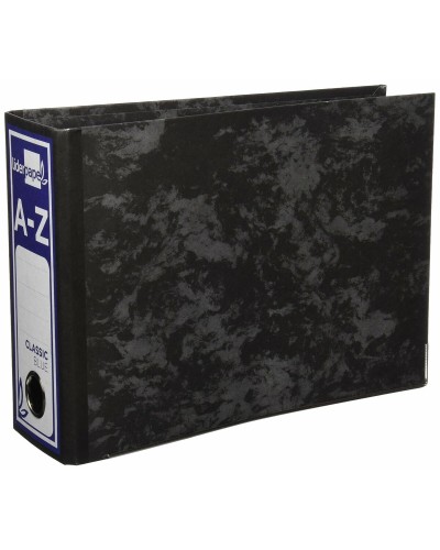 Ring binder Liderpapel AZ10 Black A4