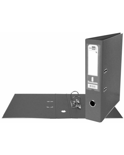 Ring binder Liderpapel AZ25 Grey A4 (1 Unit)