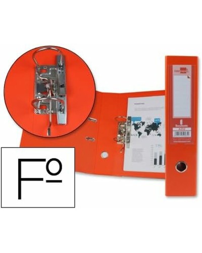 Ringmap Liderpapel AZ52 Geel