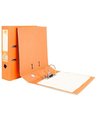 Reliure à anneaux Liderpapel AZ68 Orange A4 (1 Unité)