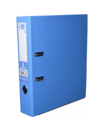 Ring binder Liderpapel AZ73 A4 Celeste (1 Unit)