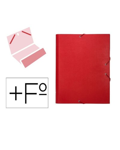 Classeur Liderpapel CS03 A3 Rouge