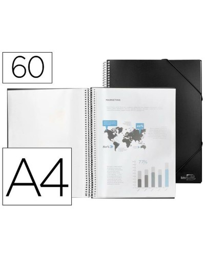 Map Liderpapel EC34 Zwart A4