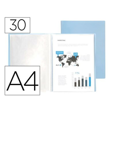 Kansio Liderpapel EC76 Sininen A4