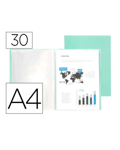 Documentenhouder Liderpapel EC77 A4 Groen