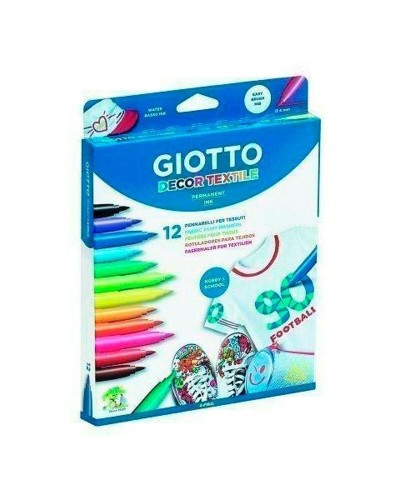Set di Pennarelli Giotto F49490000 Multicolore (12 Pezzi)