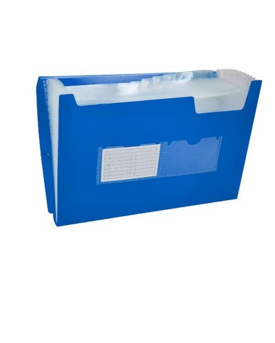 Carpeta Clasificadora Liderpapel FU12 Azul A4