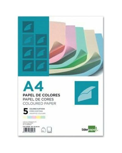 Ensemble de Papeterie Liderpapel PC12 Multicouleur 500 Volets