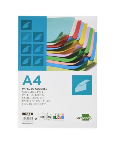 Stationery Set Liderpapel PC52 Multicolour 100 Sheets
