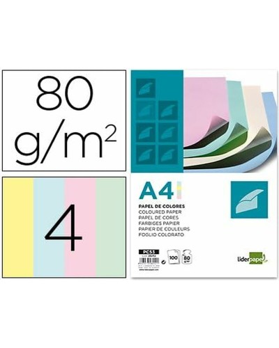 Schrijfset Liderpapel PC53 Multicolour 100 Lakens