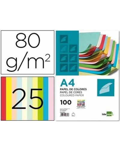 Set di Cancelleria Liderpapel PC62 Multicolore 100 fogli