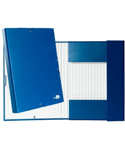Faltblatt Liderpapel PY31 Blau