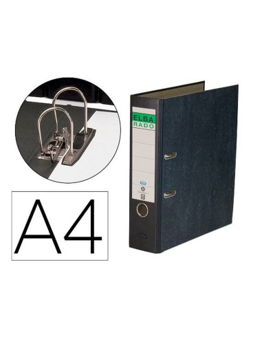 Ringbuch Elba 100081018 Schwarz A4 (1 Stück)