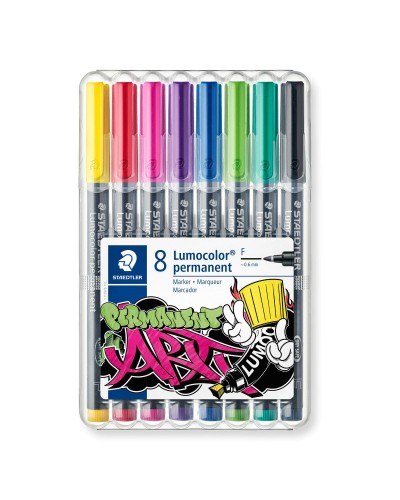 Set Viltstiften Staedtler 318 WP8-1 Groen (8 Onderdelen)