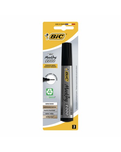 Rotulador permanente Bic 2000 Negro