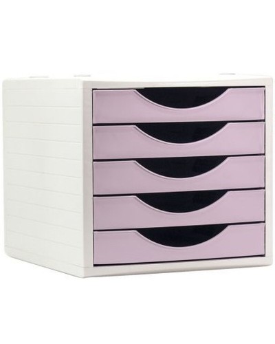 Modular Filing Cabinet Archivo 2000 Pink Cake 34 x 27 x 26 cm